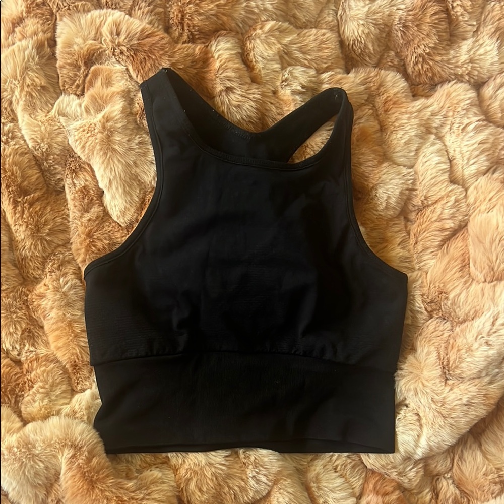 Black Women's Sports Bra